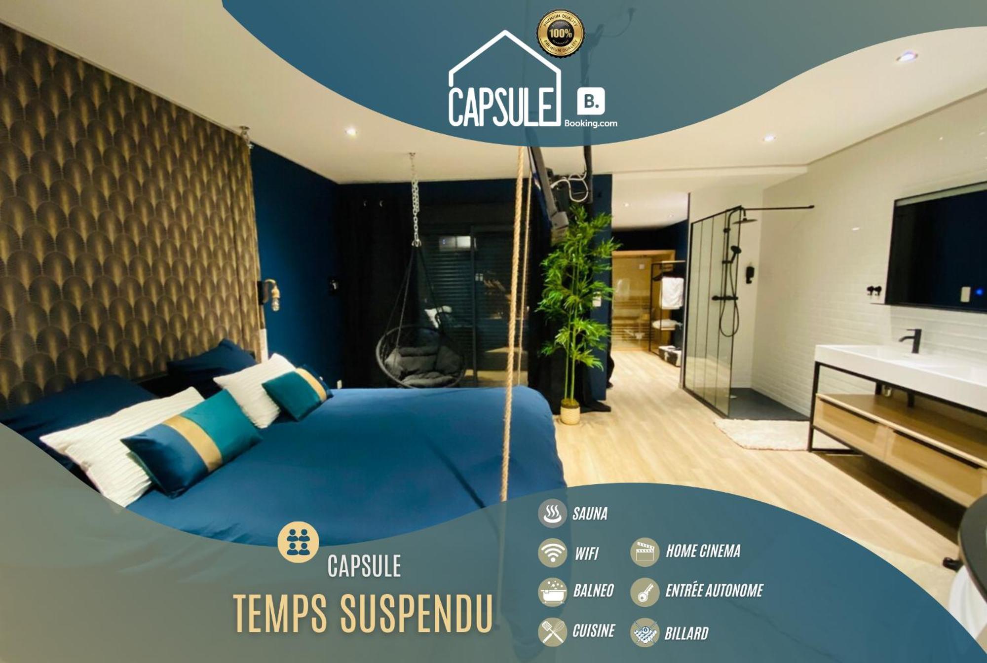 Capsule Temps Suspendu - Balneo, Home Cinema & Billard Valenciennes Exterior photo